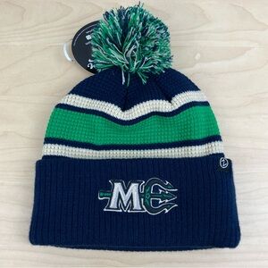 Maine Mariners Hockey ECHL Minor League Winter Beanie Pom Hat NWT!